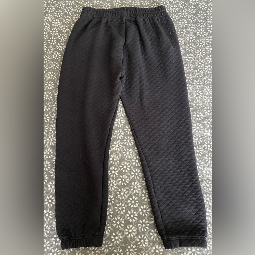 Black Z Supply Quilted Joggers